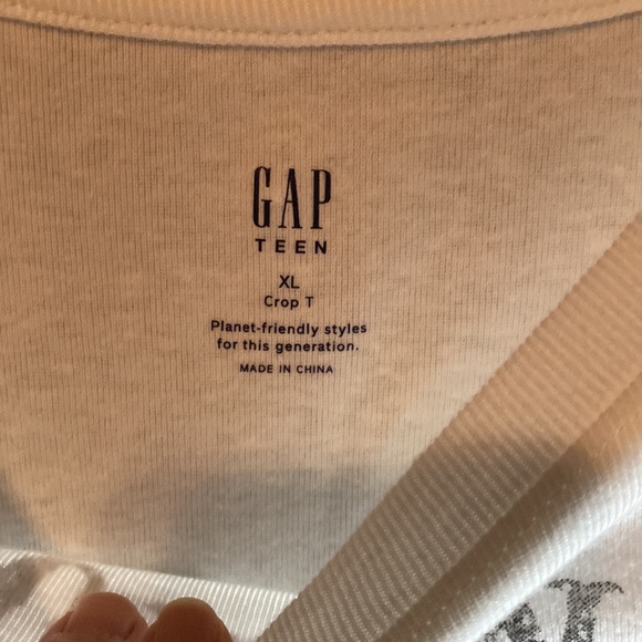 New without tags/gap teen crop top - Picture 2 of 3
